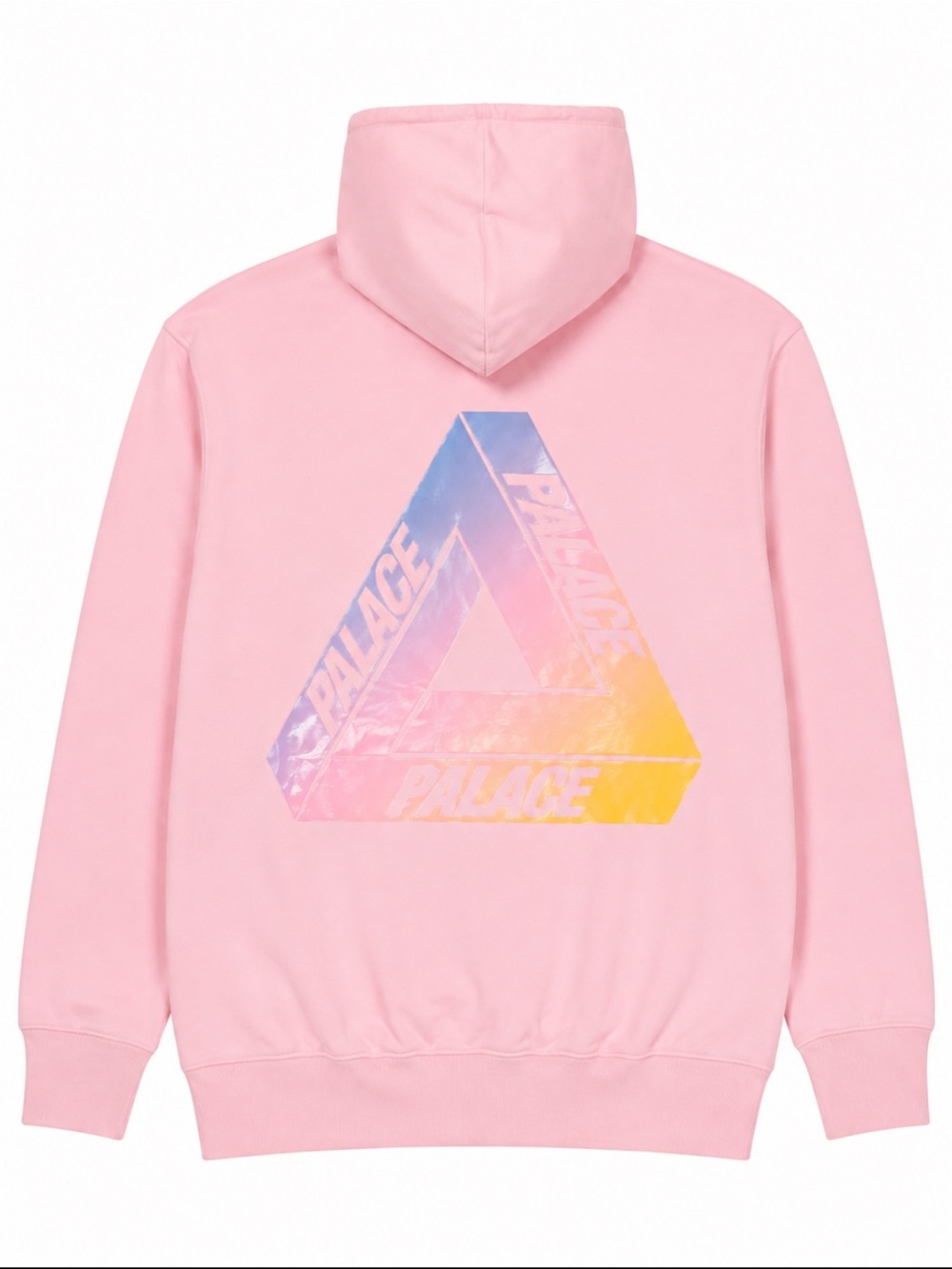 NWT! Palace Ombre Tri-Ferg Hood Lush Flush Pink Hoodie Medium NWT SS23
